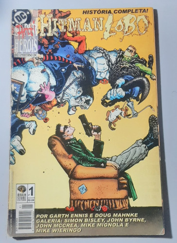 Anti heróis do universo DC - Lobo - #1