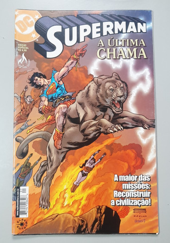 Superman A Última Chama Superman #Única - Produto Original