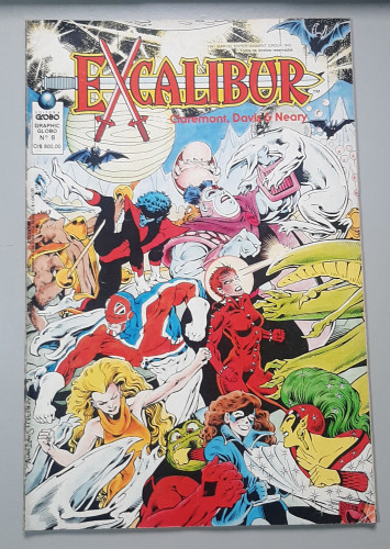 Graphic Globo - Excalibur Excalibur #8 - Produto Original