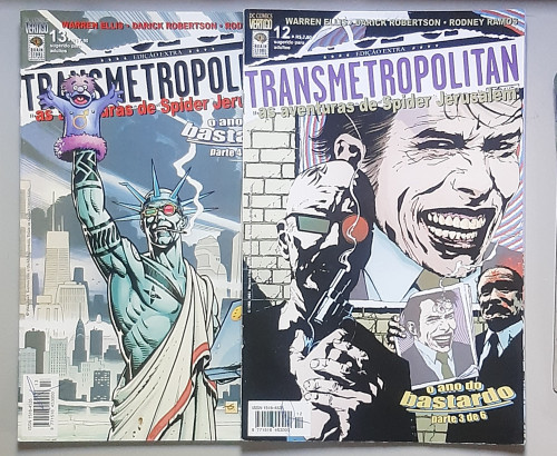  Transmetropolitan #10 a 15 - Produto Original