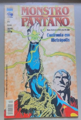 Monstro Do Pântano Monstro Do Pântano #2 - Produto Original