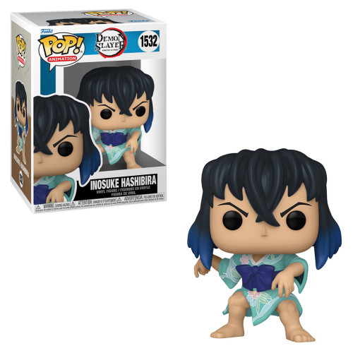 Funko Pop Inosuke Hashibira-Demon Slayer: Kimetsu No Yaiba-1532