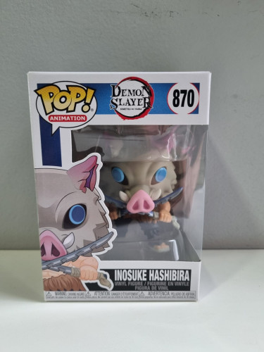 Funko Pop Inosuke Hashibira Demon Slayer #870 - Produto Original