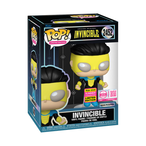 Invincible Sdcc Limited Edition Legendary Invincible #2452 - Produto Original