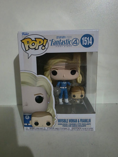 Funko Pop Invisible Woman & Franklin-Fantastic Four-1514