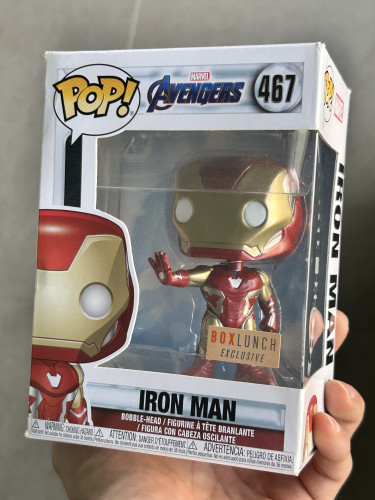 Funko Pop Iron Man - Box Lunch - Marvel Avengers - #467