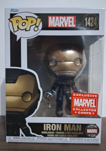 Funko Pop Iron Man Collector Corp 85 Anos - Marvel  #1424