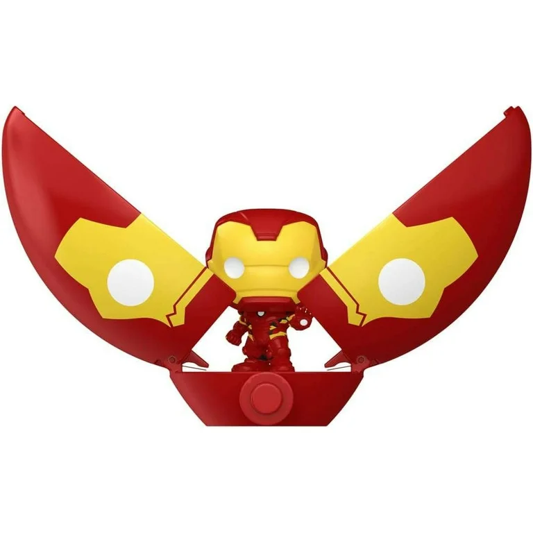 Funko Pop Iron Man Egg & Bobblehead-Pocket Pop-1