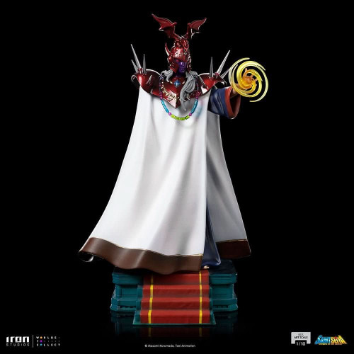 Action Figures Iron Studios The Master Of Sanctuary-CDZ - Cavaleiros Do Zodiaco-