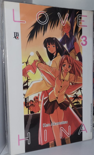 Mangá Love Hina - Volumes 1 a 3 - Love Hina - #1-3