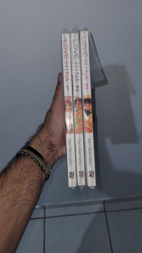 Mangá Love Hina - Volumes 1 a 3 - Love Hina - #1-3