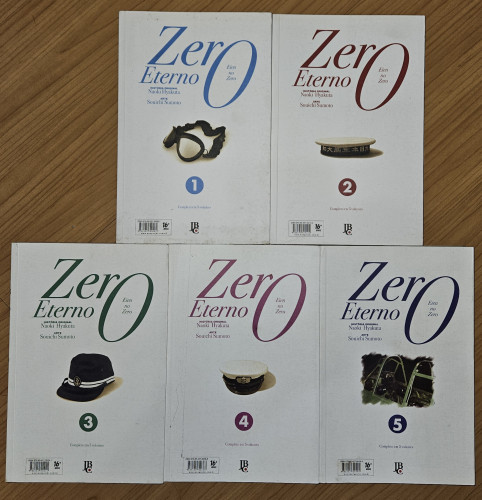 Zero Eterno – Coleção Completa Mangás - Zero Eterno - #1 a 5