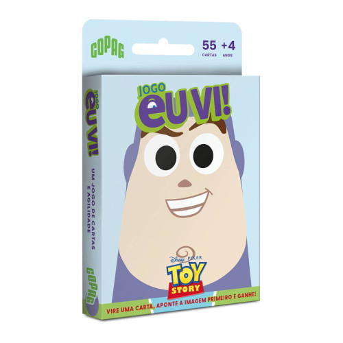 JOGO CARTAS COPAG EU VI! DISNEY TOY STORY PENSE RAPIDO ACHOU?-Jogo De Tabuleiro-