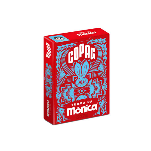 JOGO DE BARALHO TURMA DA MONICA - COPAG 55 CARTAS-Jogo De Tabuleiro-