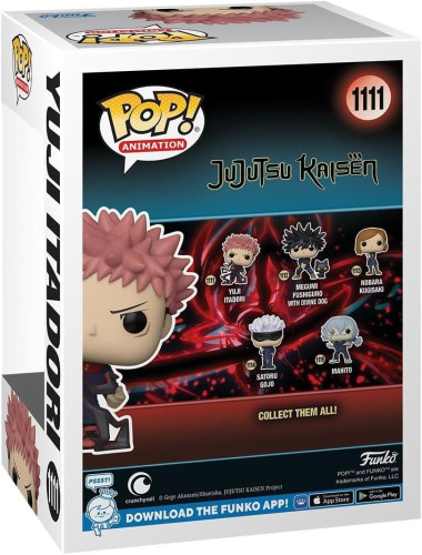 Funko Pop Jujutsu Kaisen - Yuji Itadori - Black Flash-Jujutsu Kaysen-1111