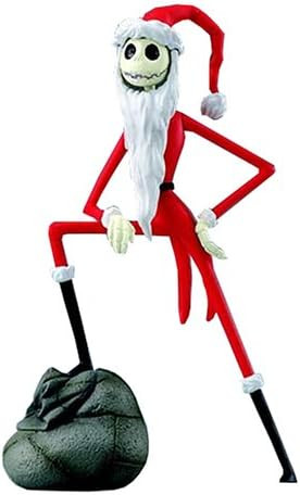 Action Figures Jack Skellington Santa Ver. Disney Magic Collection-O Estranho Mundo De Jack-