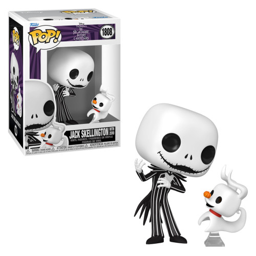 Jack Skellington With Zero O Estranho Mundo De Jack #1808 - Produto Original