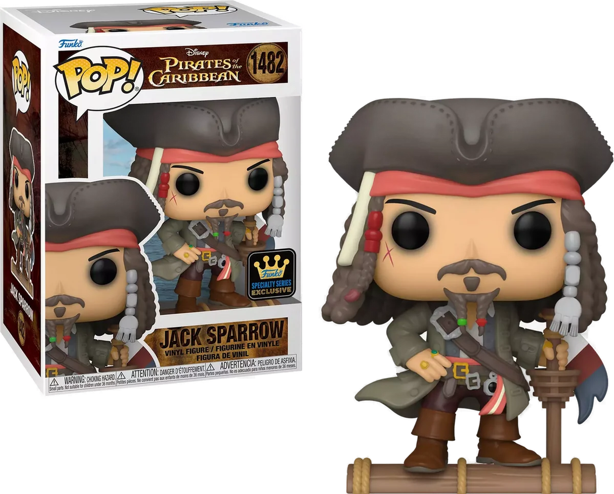Jack Sparrow Specialty Series - Disney Pirates of The Caribbean #1482 - Produto Original