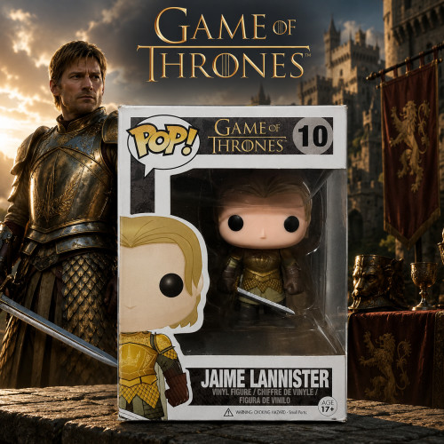 Jaime Lannister Game Of Thrones Vaulted ( Caixa Com Detalhes) ### #10 - Produto Original