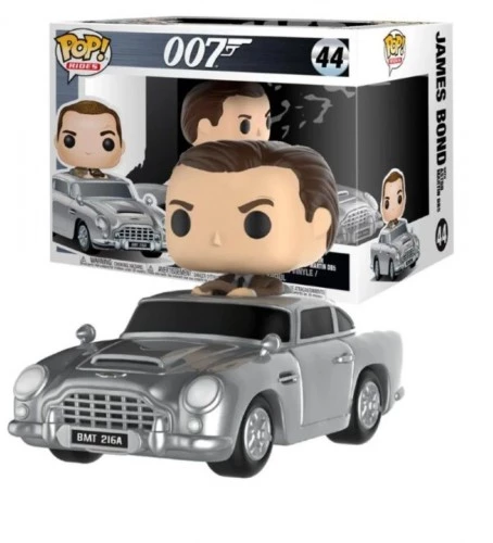 Funko Pop! James Bond With Aston Martin D85 - Rides-007 James Bond-44