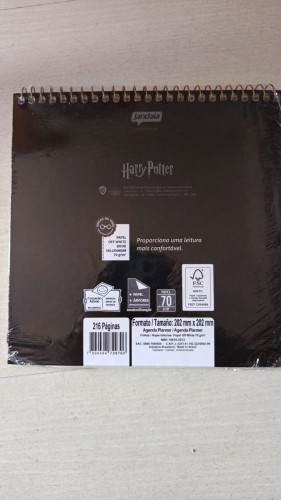 Agenda Blogger Planner Permanente Harry Potter 216 Páginas - Harry Potter - #