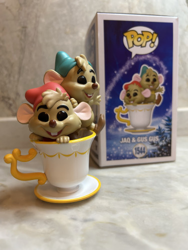 Funko Pop Jaq & Gus Gus - - Disney Cinderella 75th Anniversary - #1544