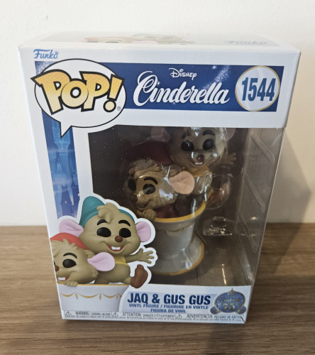 Funko Pop Jaq & Gus Gus Disney #1544 - Produto Original