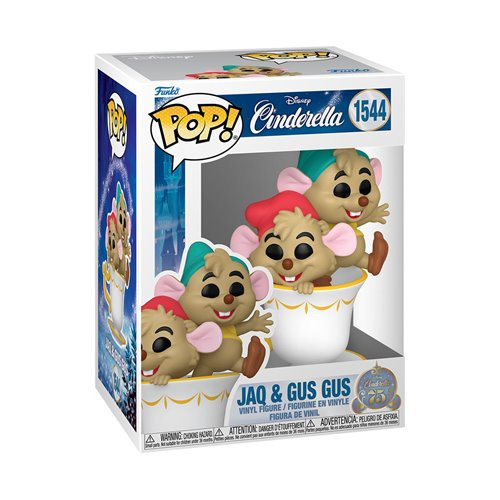 Jaq & Gus Gus Cinderella #1544 - Produto Original