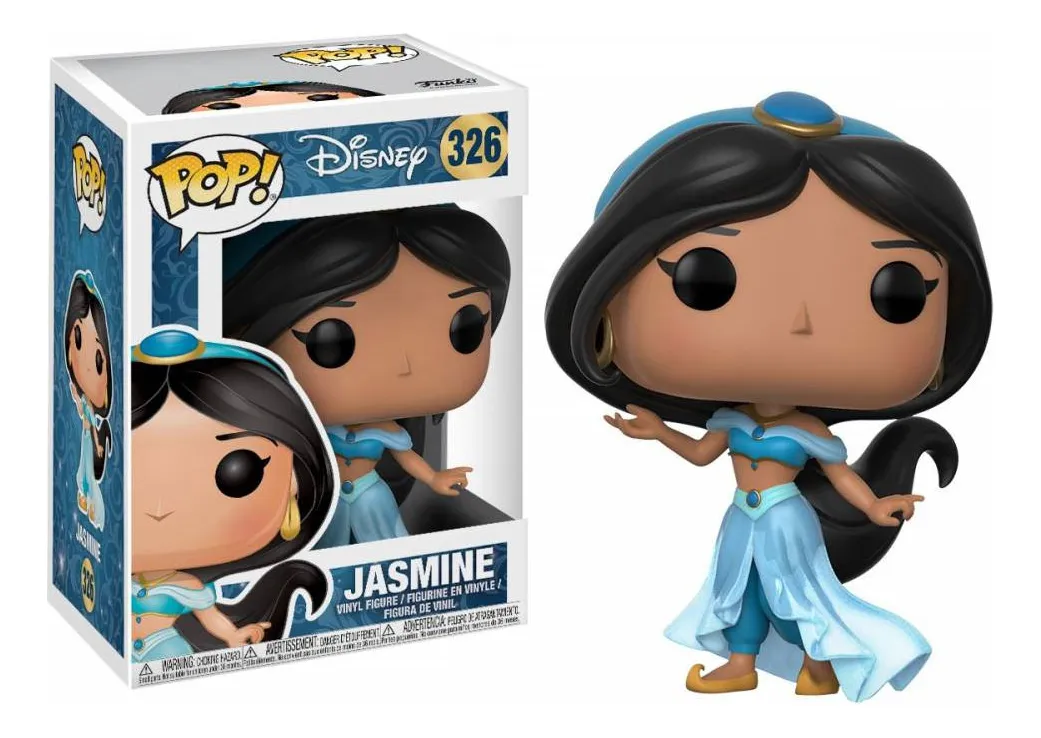 Funko Pop Jasmine Aladdin #326 - Produto Original