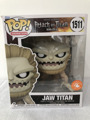 Funko Pop! Jaw Titan - Exclusivo Crunchyroll Attack On Titan #1511 - Produto Original