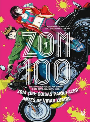 Manga ZOM 100 - Coisas para fazer antes de virar zumbi Vol 01 Lacrado-ZOM 100 - Coisa Para Fazer Antes De Virar Zumbi-1