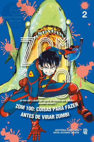 Manga ZOM 100 - Coisas para fazer antes de virar zumbi Vol 02 Lacrado-ZOM 100 - Coisa Para Fazer Antes De Virar Zumbi-2