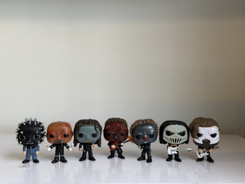 Funko Pop Jim Root, Vman, Clown, Jay, Mick, Craig Jones E Michael Pfaff - Slipknot Slipknot #378 - Produto Original