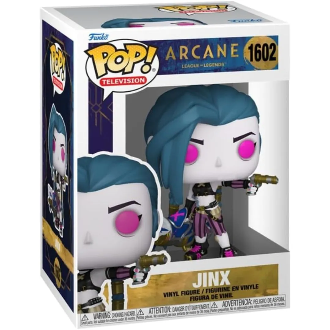 Funko Pop Jinx - Arcane: League Of Legends - #1602