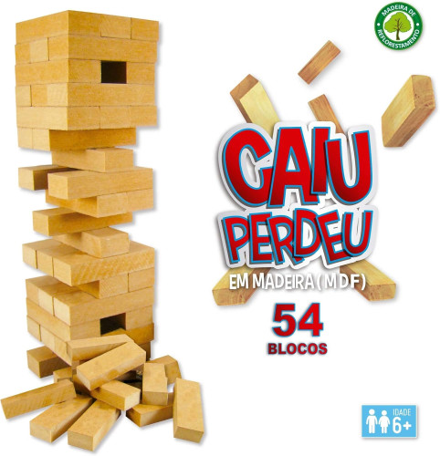 Jogo Caiu Perdeu - Jogo De Tabuleiro - #