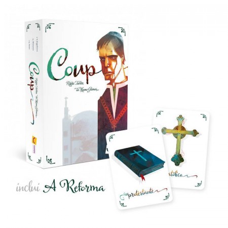 Jogo Coup Com Expansão A Reforma - Pronta Entrega - Jogo De Tabuleiro - #