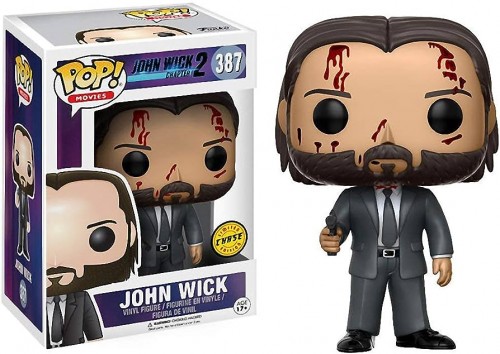 John Wick #387 Funko Pop Original Chase Movies-John Wick-387