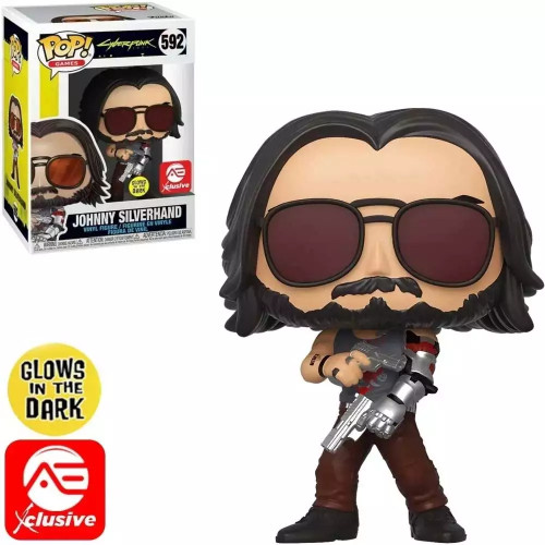 Johnny Silverhand GLOW Cyberpunk 2077 #592 - Produto Original