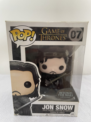 Funko Pop Jon Snow Snowy - Beyond The Wall Exclusivo-Game Of Thrones-07