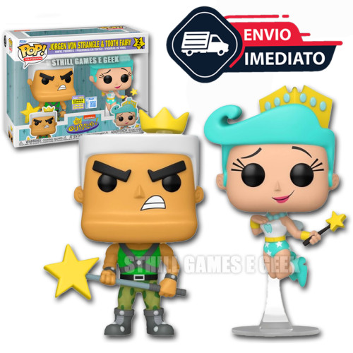 Jorgen Von Strangle & Tooth Fairy 2Pk Os Padrinhos Mágicos #0 - Produto Original