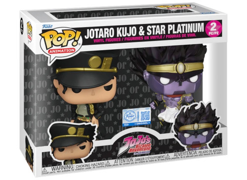 Jotaro Kujo e Star Platinum JoJo's Bizarre Adventure #2 - Produto Original