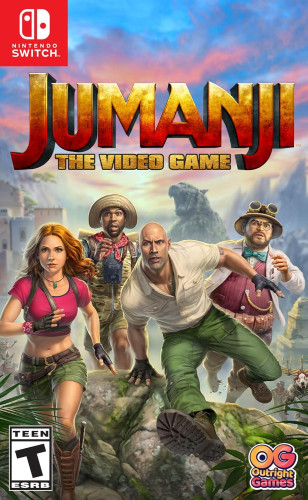 Jumanji The Video Game Switch Lacrado Mídia Física Americano-Nintendo Switch-