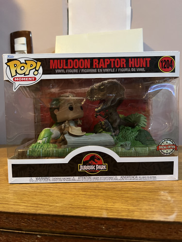 Funko Pop Jurassic - Muldoon Raptor Hunt #1204-Jurassic Park-1204