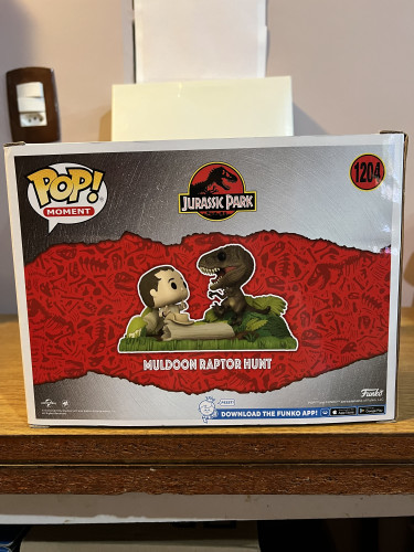 Funko Pop Jurassic - Muldoon Raptor Hunt #1204 - Jurassic Park - #1204