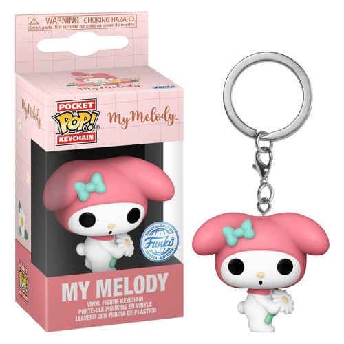 Chaveiro KEYCHAIN HELLO KITTY MY MELODY SPRING *EX* 77049-Hello Kitty-