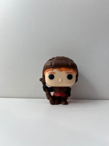 KINDER JOY QUADRIBOL MINI FUNKO POP-Ron Weasley Harry Potter #01 - Produto Original