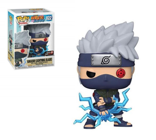 Kakashi (Lightning Blade) - Exclusivo GameStop Naruto Shippuden #822 - Produto Original