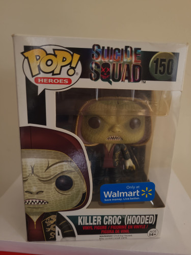 Funko Pop Keller Croc Hooded - com capuz- Walmart-Esquadrão Suicida-150