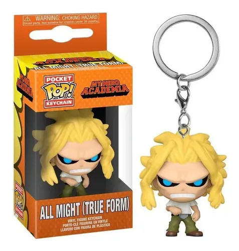 Keychain All Might True Form Keychain # - Produto Original
