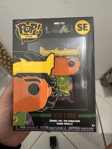 Kid Loki - Pin #se Marvel # - Produto Original
